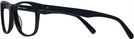 Square Black Rodenstock R5302 Progressive No-Lines View #3