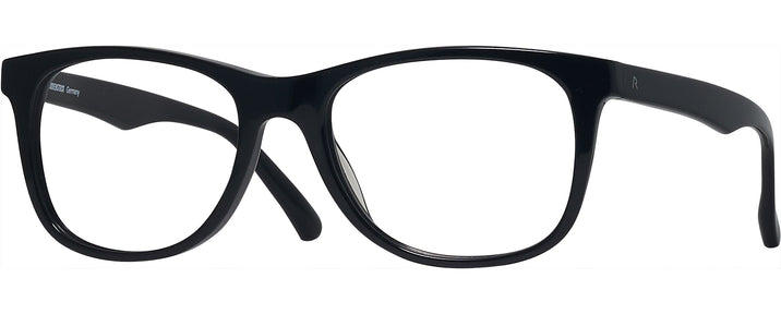 Square Black Rodenstock R5302 Progressive No-Lines View #1