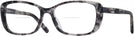 Cat Eye Black Structure Rodenstock R5332 Bifocal View #1