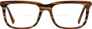 Square Brown Structure Rodenstock 435 Bifocal View #2