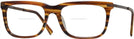Square Brown Structure Rodenstock 435 Bifocal View #1