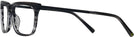 Square Black Structure Rodenstock 435 Progressive No-Lines View #3