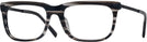 Square Black Structure Rodenstock 435 Single Vision Full Frame View #1