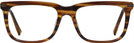Square Brown Structure Rodenstock 435 Single Vision Full Frame View #2