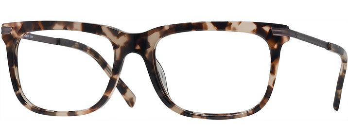 Square Havana Gunmetal Rodenstock 435 Progressive No-Lines View #1