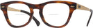 Square Striped Havana Ray-Ban 0707VM Bifocal View #1