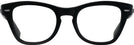 Square Black Ray-Ban 0707VM Progressive No-Lines View #2