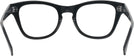 Square Black Ray-Ban 0707VM Progressive No-Lines View #4