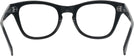 Square Black Ray-Ban 0707VM Progressive No-Lines View #4