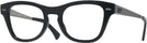 Square Black Ray-Ban 0707VM Progressive No-Lines View #1