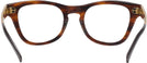 Square Striped Havana Ray-Ban 0707VM Single Vision Full Frame View #4