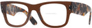 Square Transparent Brown Ray-Ban 0840V Bifocal View #1
