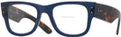 Square Transparent Dark Blue Ray-Ban 0840V Bifocal View #1