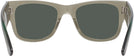 Square Transparent Green Ray-Ban 0840V Progressive Reading Sunglasses View #4
