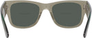 Square Transparent Green Ray-Ban 0840V Bifocal Reading Sunglasses View #4