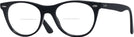 Round Black Ray-Ban 2185V Bifocal View #1