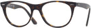 Cat Eye Havana Ray-Ban 2185VL Single Vision Full Frame View #1