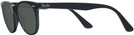 Round Black Ray-Ban 2185V Progressive No-Line Reading Sunglasses View #3