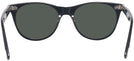 Round Black Ray-Ban 2185V Progressive No-Line Reading Sunglasses View #4