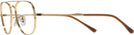 Aviator Gold Ray-Ban 3735V Progressive No-Lines View #3