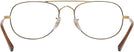 Aviator Gold Ray-Ban 3735V Progressive No-Lines View #4