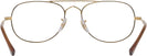 Aviator Gold Ray-Ban 3735V Computer Style Progressive View #4