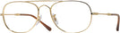 Aviator Gold Ray-Ban 3735V Progressive No-Lines View #1