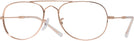Aviator Rose Gold Ray-Ban 3735V Computer Style Progressive View #1