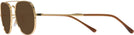 Aviator Gold Ray-Ban 3735V Progressive Reading Sunglasses View #3
