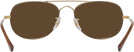 Aviator Gold Ray-Ban 3735V Progressive Reading Sunglasses View #4