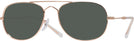 Aviator Rose Gold Ray-Ban 3735V Progressive Reading Sunglasses View #1