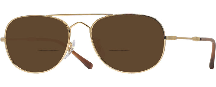  Gold Ray-Ban 3735V Bifocal Reading Sunglasses View #1