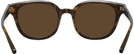 Square Havana Ray-Ban 4324V Progressive Reading Sunglasses View #4