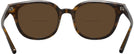 Square Havana Ray-Ban 4324V Bifocal Reading Sunglasses View #4