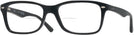 Rectangle Shiny Black Ray-Ban 5228XL Bifocal View #1