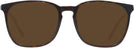 Square Havana Ray-Ban 5387L Progressive Reading Sunglasses View #2