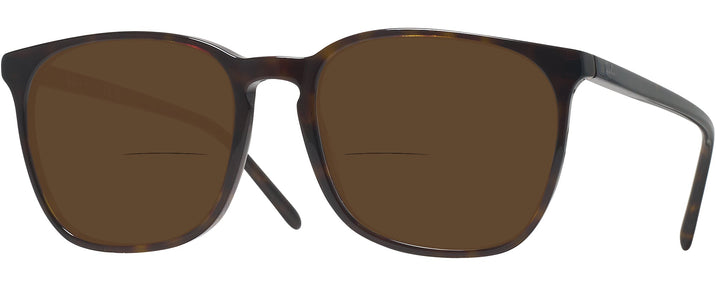 Square Havana Ray-Ban 5387L Bifocal Reading Sunglasses View #1