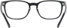 Rectangle Black Ray-Ban 5418 Computer Style Progressive View #4
