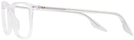 Rectangle TRANSPARENT Ray-Ban 5421 Progressive No-Lines View #3