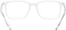 Rectangle TRANSPARENT Ray-Ban 5421 Progressive No-Lines View #4