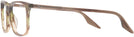 Rectangle STRIPED BROWN AND GREEN Ray-Ban 5421 Computer Style Progressive View #3