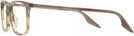 Rectangle STRIPED BROWN AND GREEN Ray-Ban 5421 Progressive No-Lines View #3