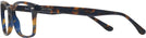 Rectangle Yellow &amp; Blue Havana Ray-Ban 5428 Computer Style Progressive View #3