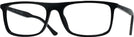Rectangle Black Ray-Ban 5440 Progressive No-Lines View #1