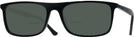 Rectangle Black Ray-Ban 5440 Bifocal Reading Sunglasses View #1