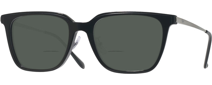 Square Black Ray-Ban 5442D Bifocal Reading Sunglasses View #1