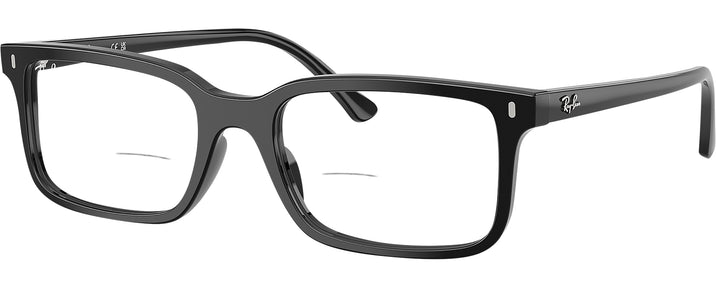 Rectangle Black Ray-Ban 5445 Bifocal View #1