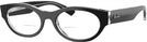 Oval Black On Transparent Ray-Ban 5447 Bifocal View #1