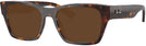 Square Havana Ray-Ban 5448 Progressive Reading Sunglasses View #1