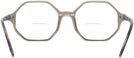 Round Transparent Green Ray-Ban 5472 Bifocal View #4